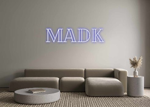 Custom Neon: Madk - Le Néon Normand